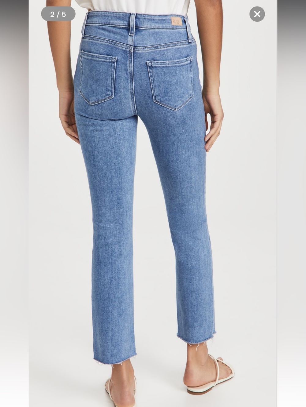 $225 PAIGE Cindy Jeans size 31 - Picture 2 of 9